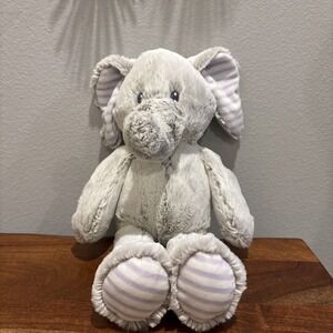 EBBA Plush Baby Elephant Stuffed Animal Safari Aurora World Nursery Shower 14"